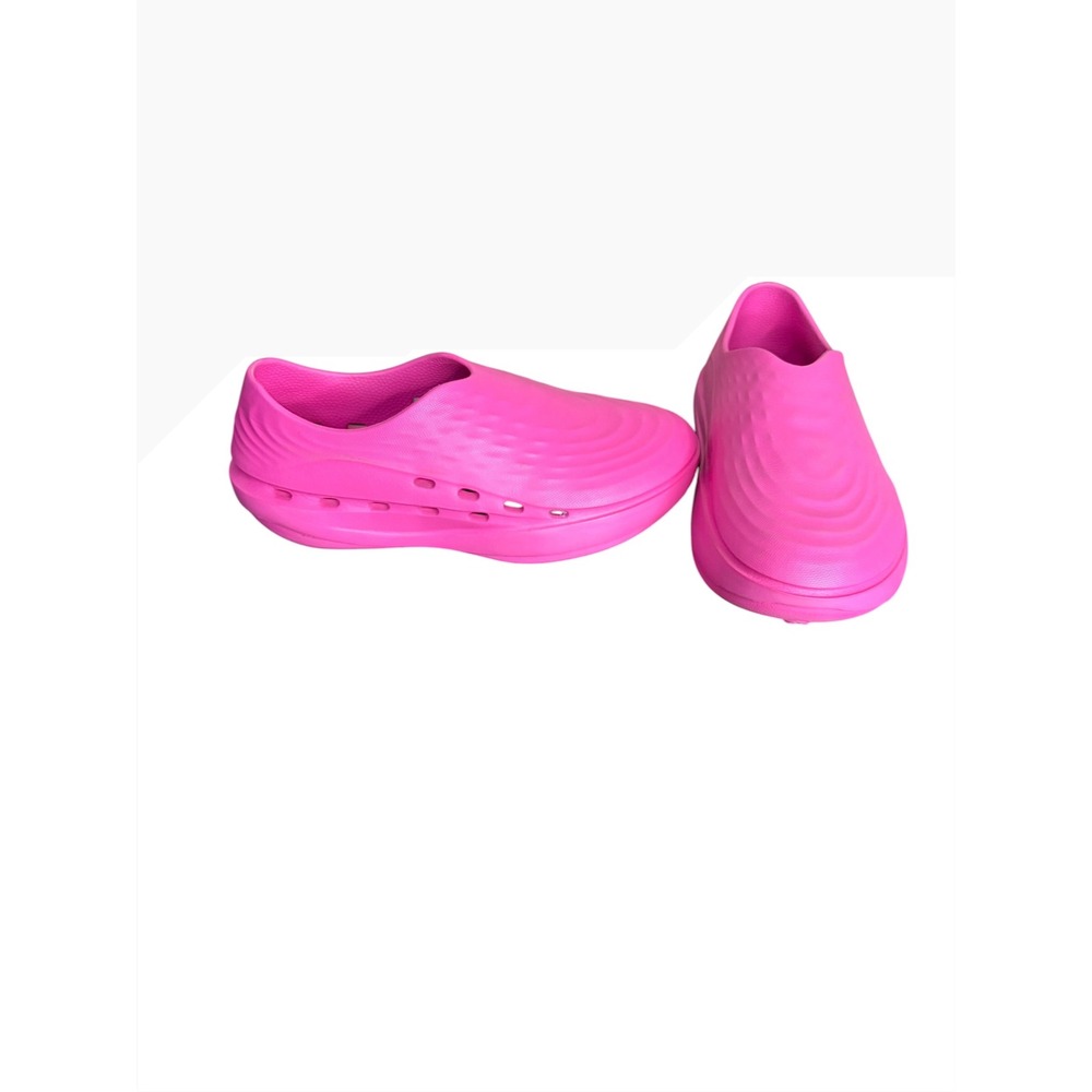 Stand+ Pink Clogs Lightweight Slip On Professional Women's Size 6 Mens 4